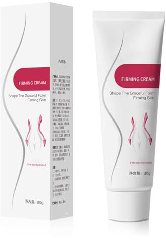 Crema Anticelulítica, Leche Corporal Reafirmante, Crema Adelgazante y Tonificante, Cuidado del Estómago, Crema Anticelulítica para Cintura, Brazos y Glúteos, para Hombre y Mujer - 80g