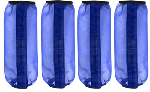 para Patas de Caballo 4 Piezas de Protectores de Pierna de Malla para | Polainas para Équidos para carreras, competiciones, entrenamiento, rancho, granja y patio