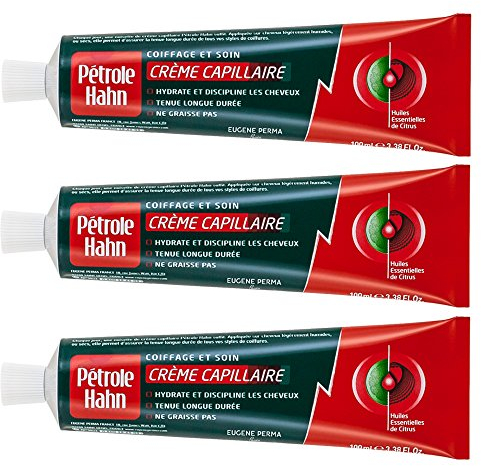 Pétrole Hahn - Crème de Coiffage - 100 ml - Lot de 3