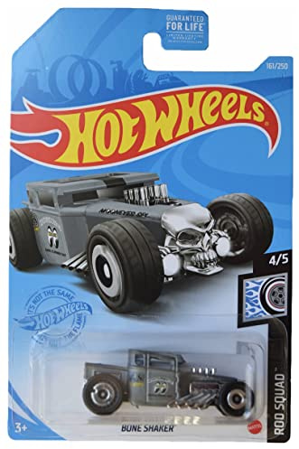 Hot Wheels Bone Shaker [Grey] 161/250 Rod Squad 4/5