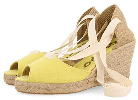 GIOSEPPO Sandalias Tipo Espadrille Lima con cuña de Yute para Mujer buriti