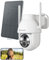 COCOCAM 2K Überwachungskamera Aussen Akku WLAN, Solar Kamera Überwachung Aussen Outdoor Kamera, Außenkamera kabellos mit AI-Mensch-Erkennung, Farbige Nachtsicht, Alexa-kompatibel, 2-Wege-Audio, IP66