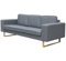 CIADAZ 3-Sitzer Sofa, Schlafsofa, Sofa Jugendzimmer, Jugendsofa, Couch Für Jugendzimmer, Sofas Fürs kidzimmer, Couch, Stoff Hellgrau