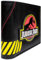 PocketGear Jurassic Adventure Isla Nublar Park T-Rex Emblem Wallet Bi-Fold ID & Card Holder, Black