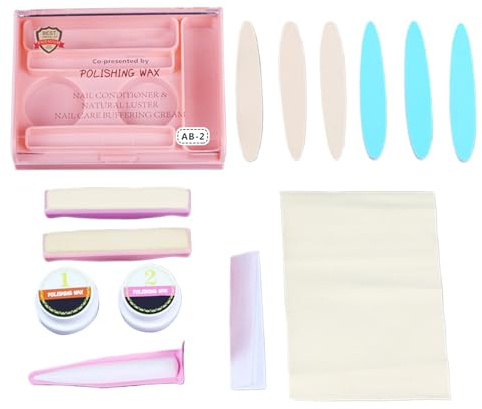 Kit de manicura japonesa - Kit de manicura natural, herramientas para el cuidado de las uñas | profesional de fortalecimiento de uñas, accesorios de belleza para teléfono móvil, cuidado