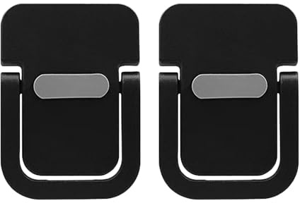 Generico Osynlig hållbar bärbar dator stativ i aluminium hopfällbar bärbar dator och dator ergonomiskt tangentbord, set med 2 serier bärbara kontor, resor arbete