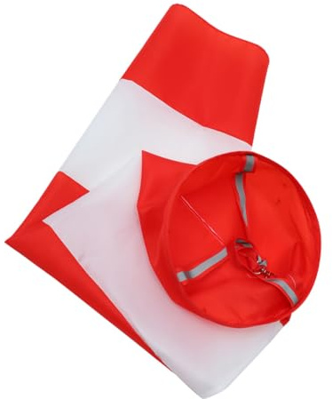 VALICLUD Manga de Viento Reflectante para Exteriores Bolsa Direccional de 100 CM Tela Oxford Color Rojo y Indicador de Dirección para Jardinería y Decoración al Aire Libre