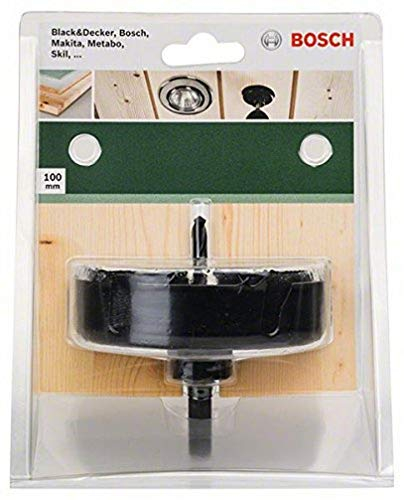 Bosch Accessories 2609256D13 - Sierra de corona para luz descendente, color negro