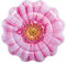 Intex 58787 - Materassino Mare Margherita Rosa, 142x142 cm