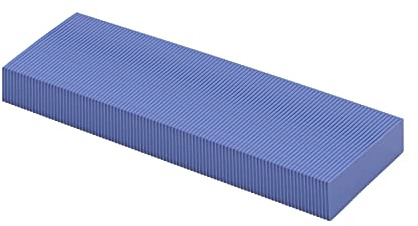 ADWITS Paquete de 150 20x67x1,0mm Almohadillas de Silicona termoconductoras con 6.0 W/MK de conductividad térmica, Suave, Seguro, fácil de aplicar para SSD CPU GPU LED IC Chipset Cooling -Azul