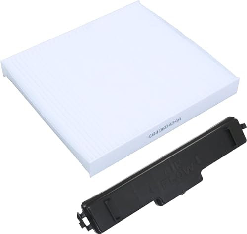 Auto-Kabinenluftfilter + Filter Zugangstür Ersatz für Dodge Ram 1500 2500 3500 4500 5500 Avenger Caliber Journey Compass Patriot Chrysler 200 Ersatz für 68318365AA 68052292AA