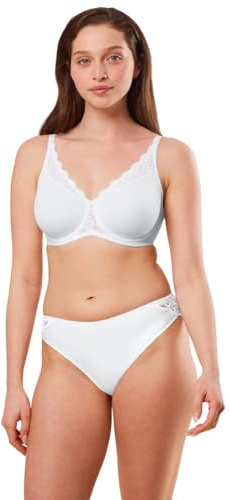 Triumph Amourette W01 Minimizer Bra White White 34F