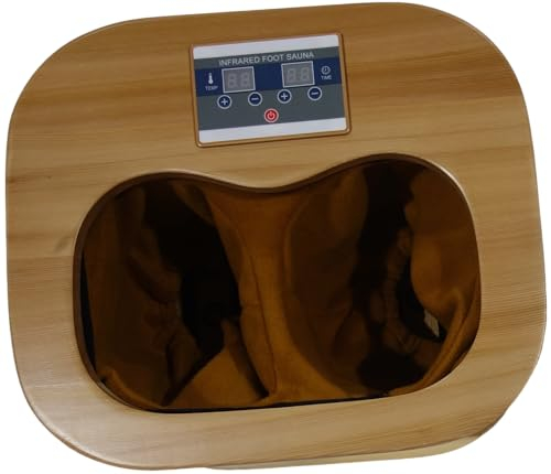 SteamSpa Resort Canadian Rece Foot Sauna Barrel, Far Infrared Heating Foot Sauna Bucket