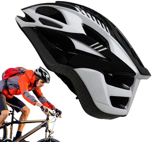 Casco per Bici - per Bici Casco da Skateboard e Ciclismo | Protezione Sicura Traspirante per Uso Esterno su Strada Montagna Città Scooter Pattinaggio Ragazzi Uomini Donne