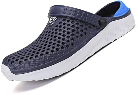 Générique Sabot Unisexe Perforés Respirant Clogs Eva Femme Homme Antidérapants Imperméables Mules Léger Confortable Facile À Enfiler Chaussure De Jardin Plage Intérieur Extérieur