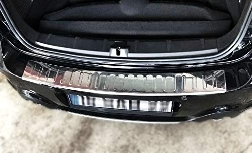 Recambo | Protector de Parachoques trasero | Compatible con Mini Countryman | 2010-2017 | Acero Inoxidable Cromado | Protección borde de carga