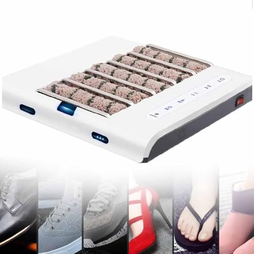 DDZJTPP Machine Nettoyage Semelles,Cireuse à Chaussures à Induction Automatique,Puissance D'aspiration 1000Pa,Vitesse 260 TR/Min,sans Nettoyage à l'eau,pour Atelier sans Poussière Burea