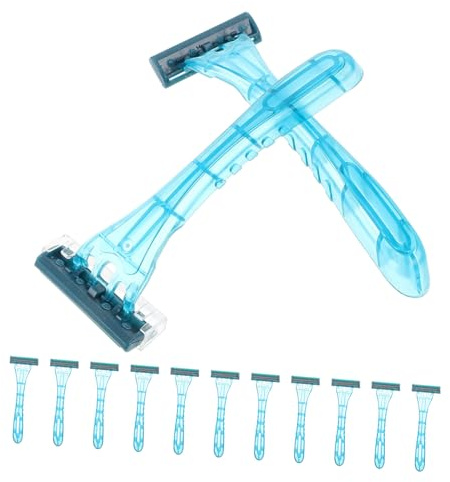 VINTORKY 20piezas Cuchilla De Afeitar Hombre Recortadora De Corporal Maquinilla De Afeitar Para Mujer Afeitadora Corporal Duradera Maquinillas Manuales Desechables