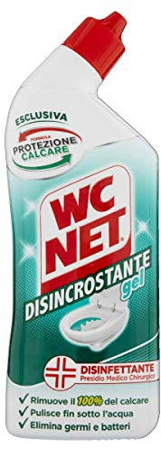 Wc Net - Disincrostante Disinfettante Gel per Sanitari e Superfici, Pulitore Liquido per Wc, 700 ml
