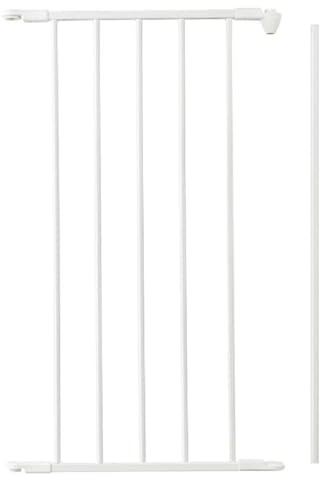 Safetots Barrera protectora Multi Panel para chimenea, Panel de extensión, Metal, 46cm, Blanco, Panel de extensión para Barrera de Seguridad Multi Panel para chimenea