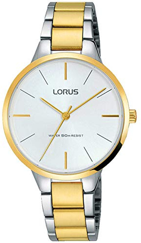Lorus Watches Damen-Armbanduhr Fashion Analog Quarz Edelstahl beschichtet RRS02WX9