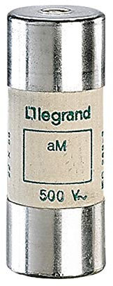 Legrand 015163 Type M Cartouche Industrielle Cylindrique avec Percuteur, 22mm x 58mm, 63A