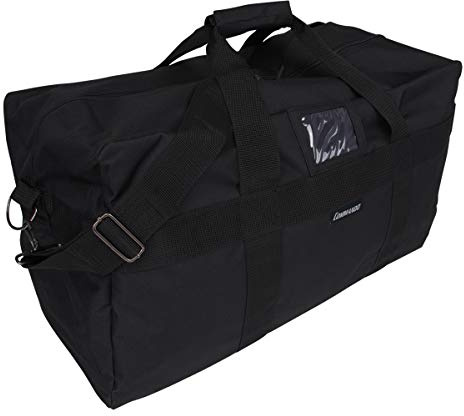 US Army Airforce Bag Große Sport- und Reisetasche 57L (Schwarz)