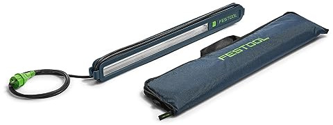 Festool Streiflichtstrahler STL 450 SYSLITE – LED Baustrahler 1200 lm, IP 55, 5000 K, 18 W, 5 m Kabel, inkl. Tasche