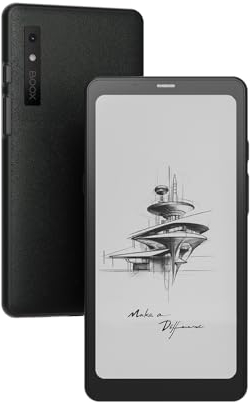 BOOX Palma 6,13 Mobile ePaper Liseuse 128 Go Android 11 Éclairage E-Ink G-Sensor WiFi (Noir)