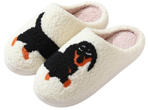 Gihioue Pantoufles Animaux Mignons Pour Femmes, Chaussons D'intérieur Cartoon Mignon, Pantoufles Antidérapantes De Maison De Dessin Animé Pour Les Femmes Ados Adultes