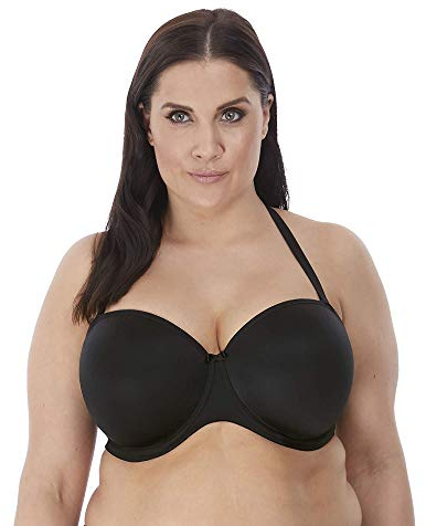 Elomi kvinnors plus storlek slät strapless sömlös undertråd T-shirt BH