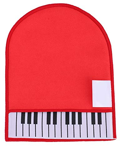Pianorengöringshandske, Pianotangenter Rengöringshandskar Mjuk Mikrofiber Pianorengöringsduk för Pianomusikinstrument