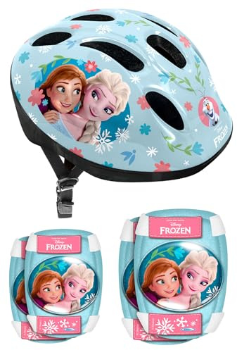 Combo Casque + GENOUILLERES COUDIERES Reine des NEIGES