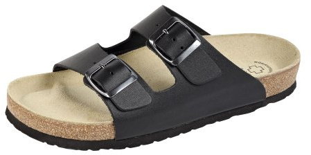 Wörishofer Unisex barn 41110 Mules, Svart, 2 UK
