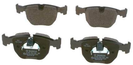 Bosch BP330 - Plaquettes de Frein Avant pour Voiture - Qualité Bosch - Réduction du Bruit et de la Poussière - Certifié ECE-R90 - Sans Cuivre - Jeu de 4 Plaquettes