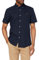 Farah Men's Brewer Cotton Oxford Slim FIT Shirt, Navy, XXL