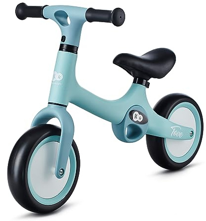 Kinderkraft Tove Laufrad ab 1,5 Jahre, Licht Lauflernrad, Kinder fahrader, Höhenverstellbar Sattel, Einfache Montage, Begrenzter Lenkeinschlag, rutschfesten Gummigriffe, Menze