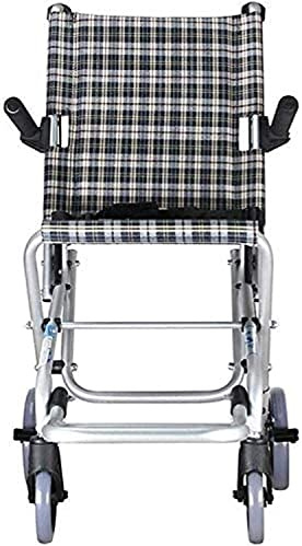 CAFIEDR Sedia a rotelle Pieghevole Leggera in Alluminio Adatta ai Bambini, Peso Netto 5 kg, Borsa da Viaggio in Regalo