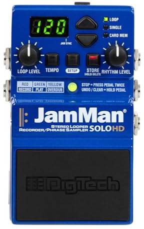 DigiTech JamMan Solo HD Stereo Looper Pedal