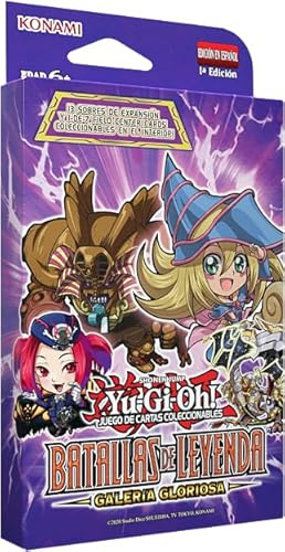 Yu-Gi-Oh! Legends Battles: Glorious Gallery Yu-Gi-Oh samlarkortspel 3-pack booster