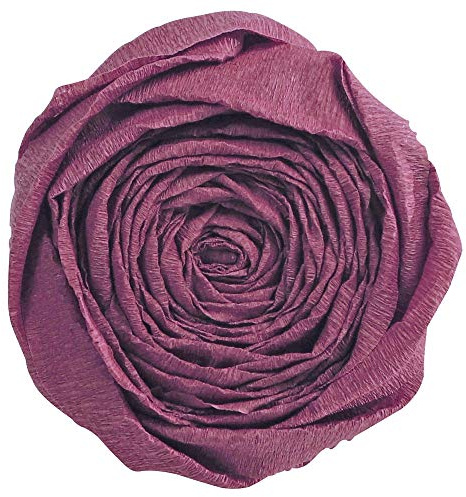Clairefontaine 903073C - Paquet de 10 Feuilles de Papier Crépon - Couleur Chocolat - Format 2,50x0,50m - Crêpage 60% - Élastique et Résistant - Loisirs Créatifs, Bricolage et Activités Manuelles