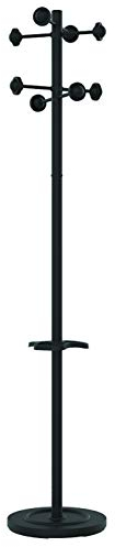 Unilux 100340694 Garderobenständer ACCUEIL mit Schirmständer 175 cm hoch in schwarz