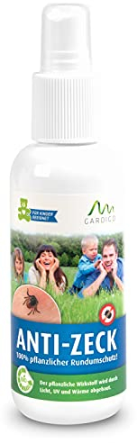 Gardigo Zeckenspray für Menschen, 130 ml I Antizeckenmittel schützt gegen Zecken und Mücken, Zeckenschutz, Mückenschutz, Insektenschutz, Deutscher Hersteller