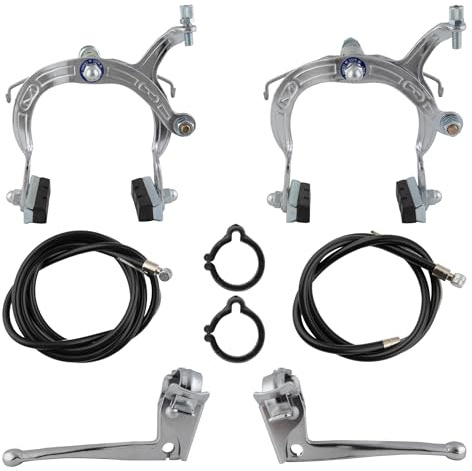 Sunlite Cruiser/MX Steel Brake Set, 73-91mm Reach, Chrome