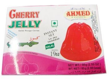 Ahmed Cherry Jelly (Vegetarian) - 85g x 3
