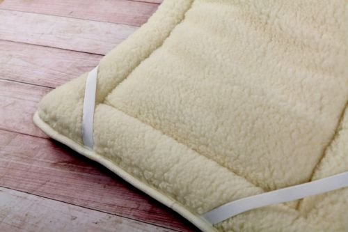 Merino Wool Bedding Mattress Topper Pad 90x200 cm perugiano Unterbett 90 x 200 cm Merino Schurwolle Kinderbett Matratzenauflage Matratzenauflage Bettauflage Schonbezug Single UNTERBETT 90 x 200 cm