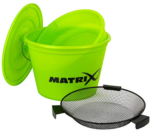 MATRIX BUCKET SET INC TRAY AND RIDDLE LIME - GBT020