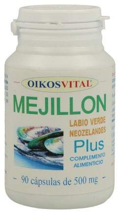Mejillon Labio Verde 500 Mg 90 Caps