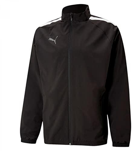 PUMA Herren Teamliga Sideline Jacket Sweater, Puma Black-puma White, L EU