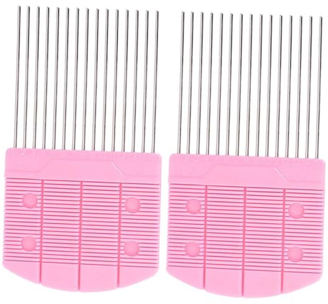 CIMAXIC 2pcs Quilling Kit Paper Quilling Comb Tooth Comb DIY Tools Paper Board Fun Cute Design